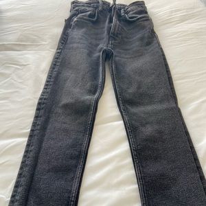 Zara black-wash jeans